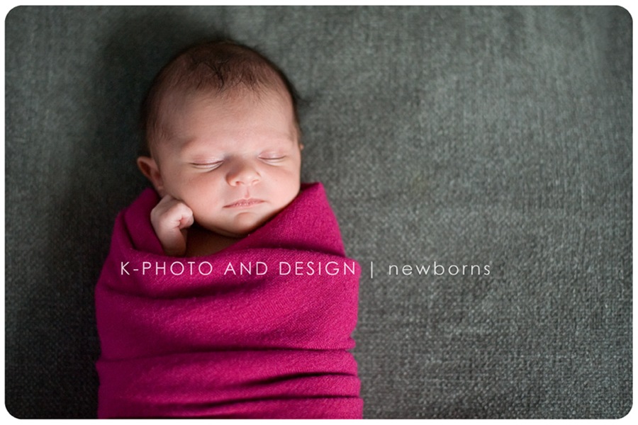 baby in pink