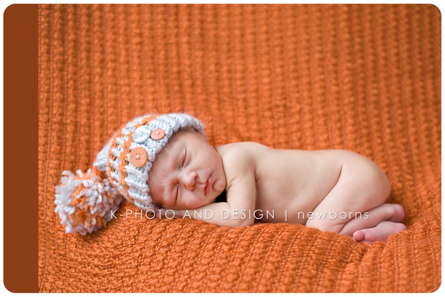 baby in orange