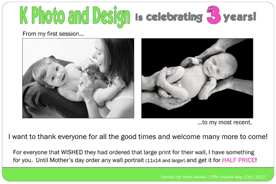 Third anniversary celebration